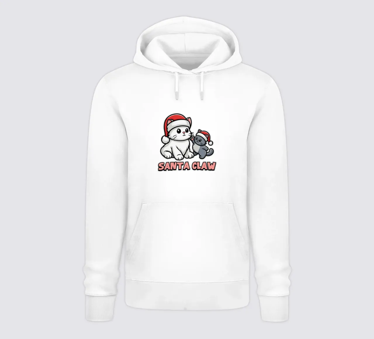 santa claw felpa con cappuccio da edsonramosart