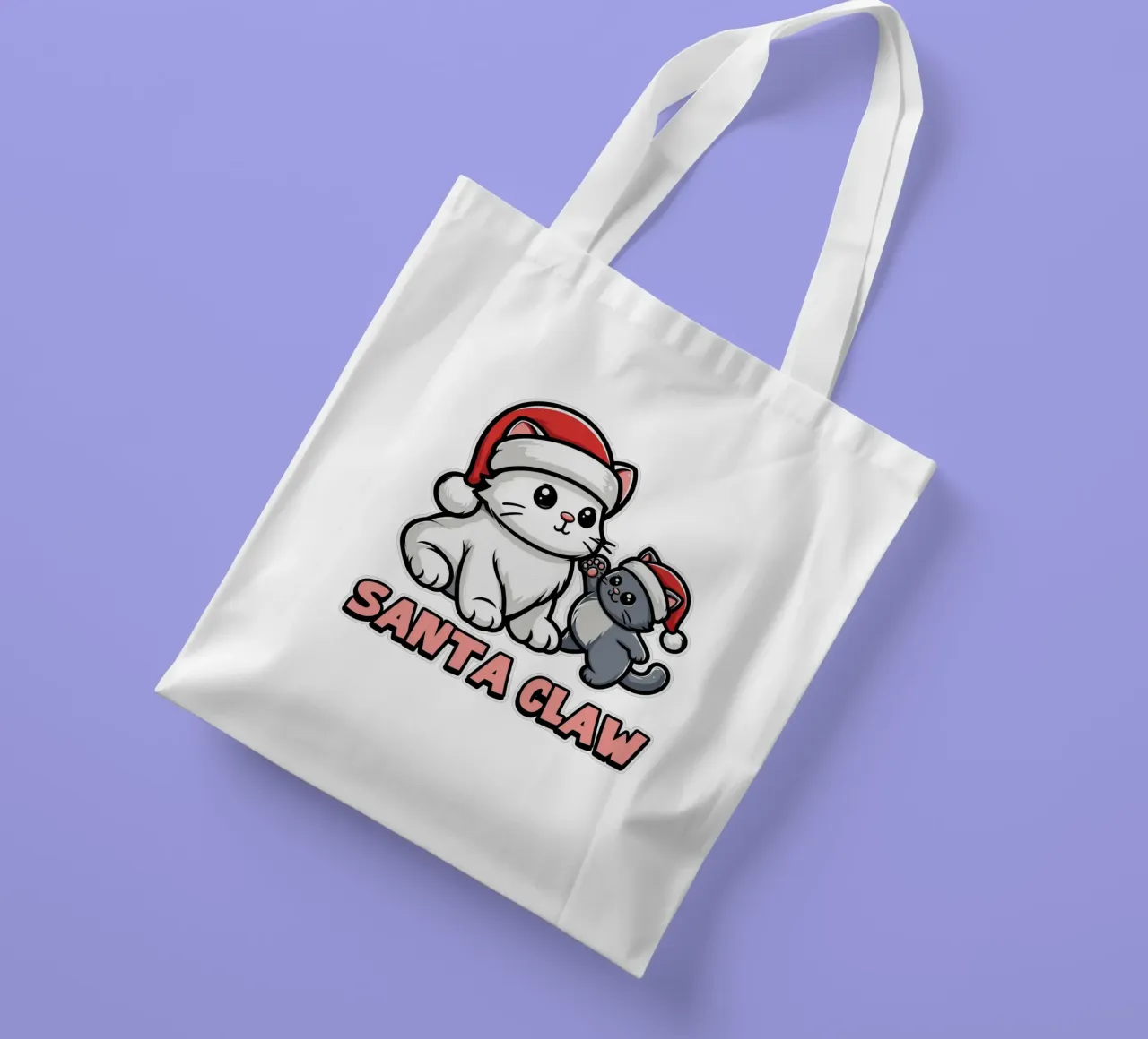 santa claw tote bag by edsonramosart