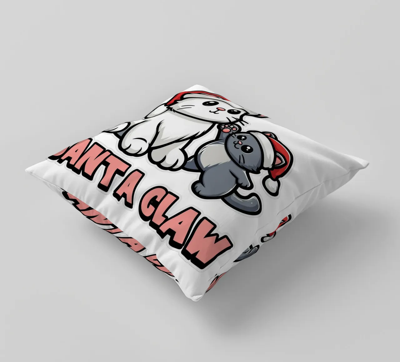 santa claw cuscino da edsonramosart