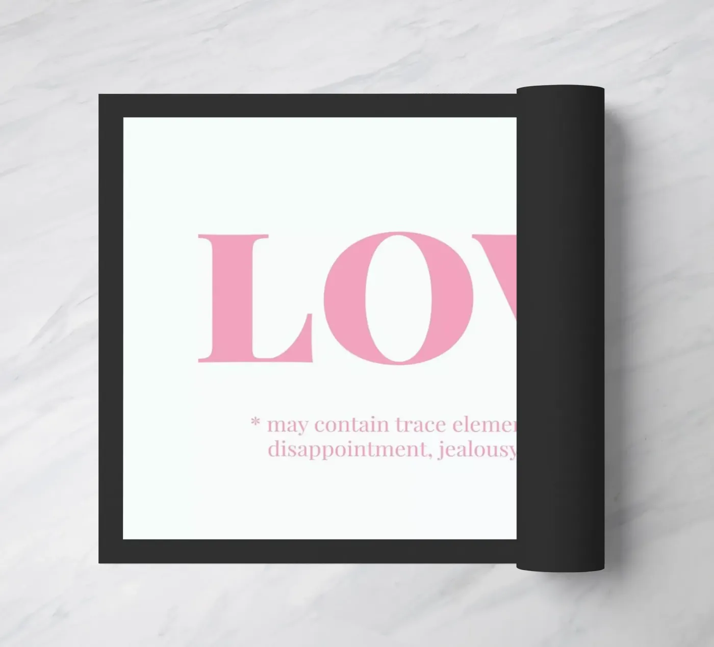 Love deurmat van Chris Wharton