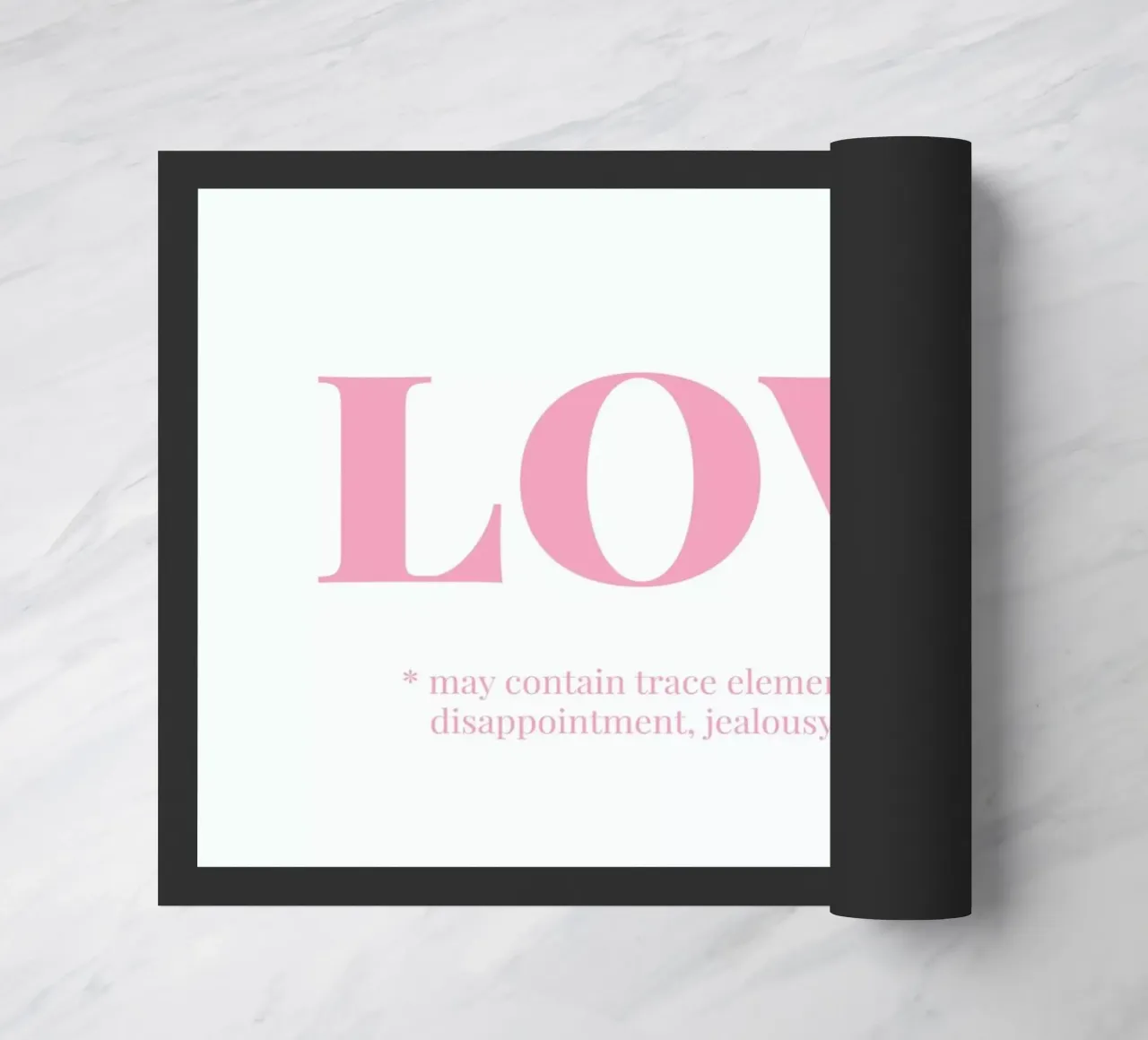 Love deurmat van Chris Wharton