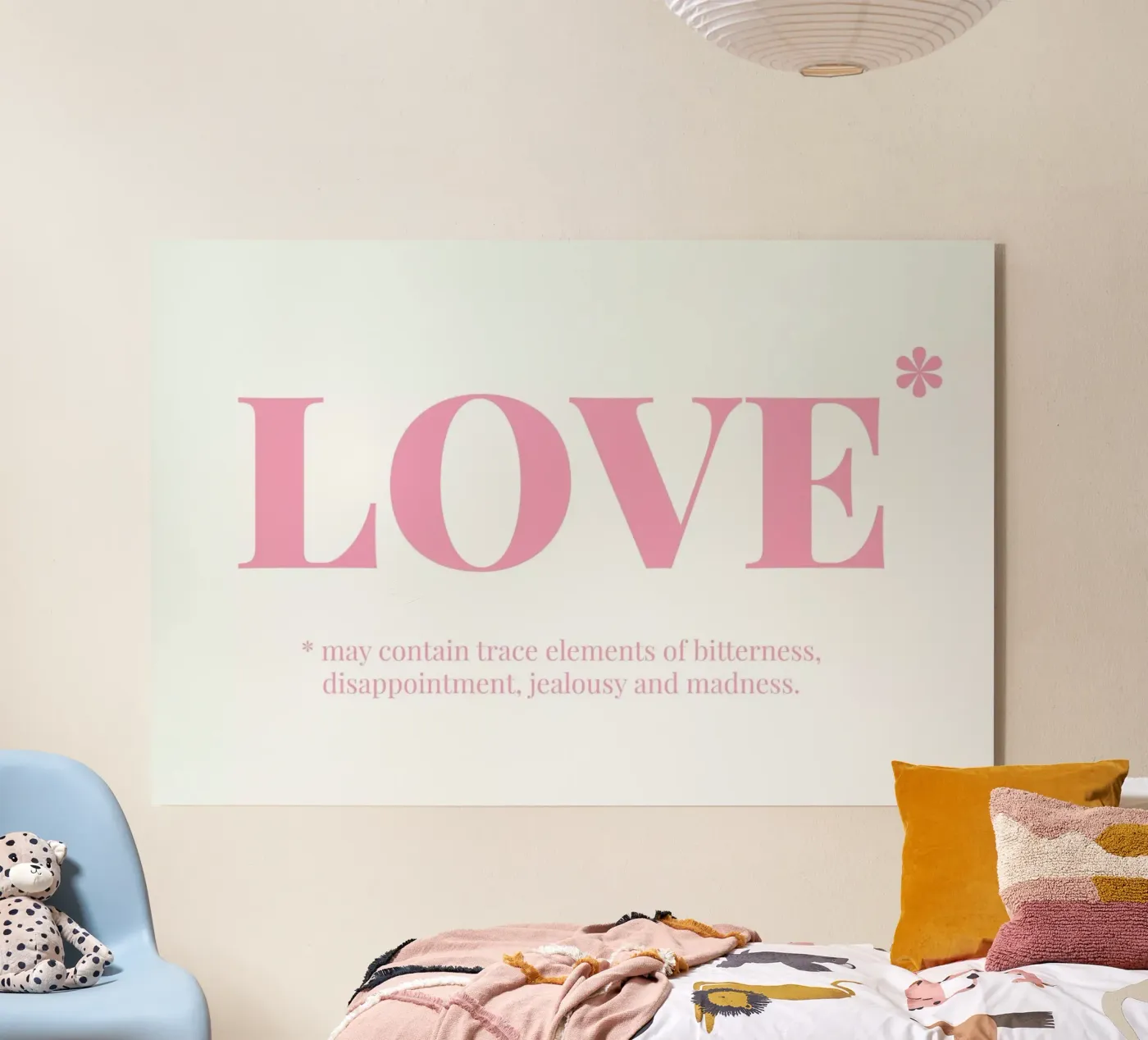 Love Acryl-Glas von Chris Wharton