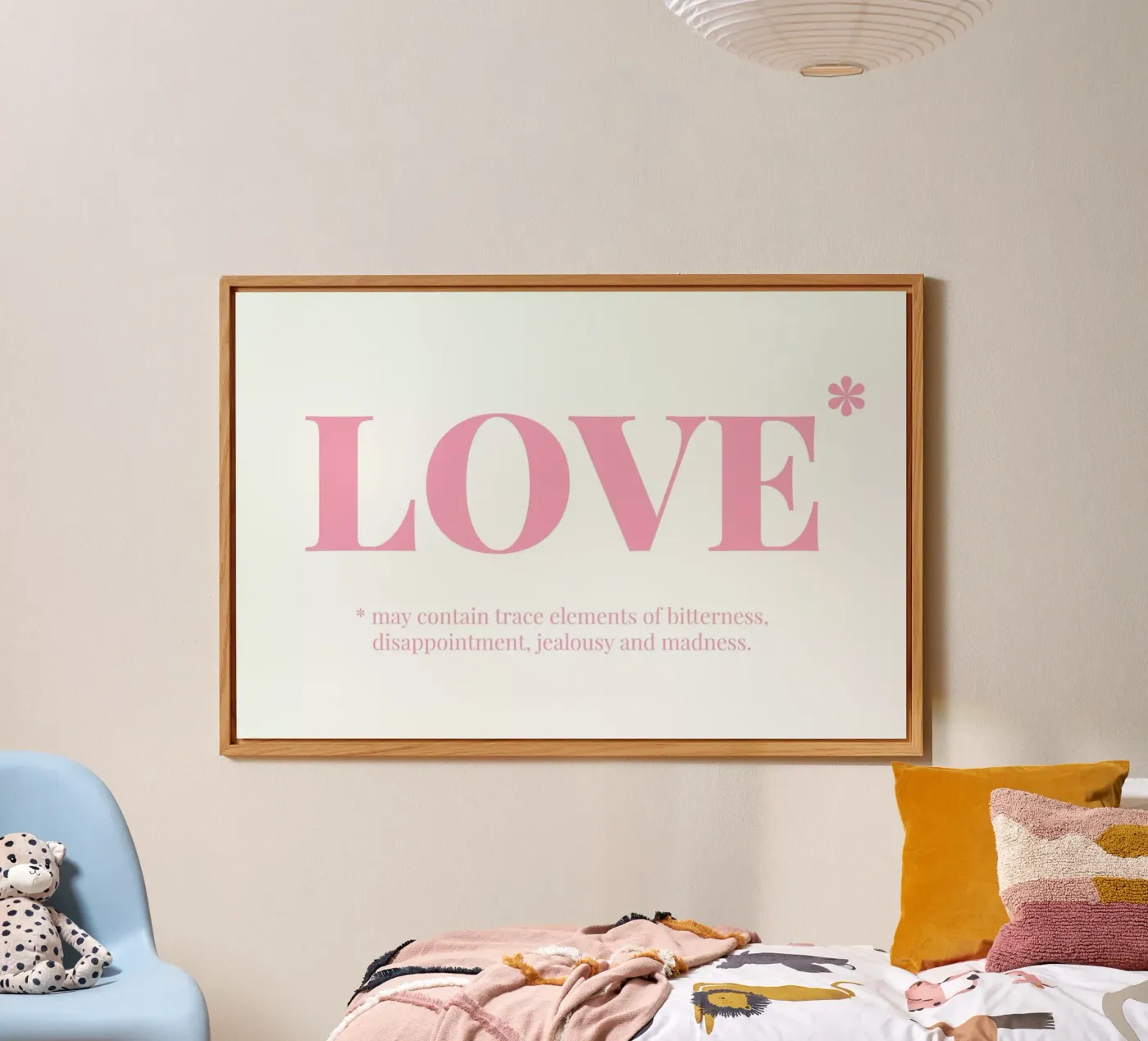 Love alluminio dibond da Chris Wharton
