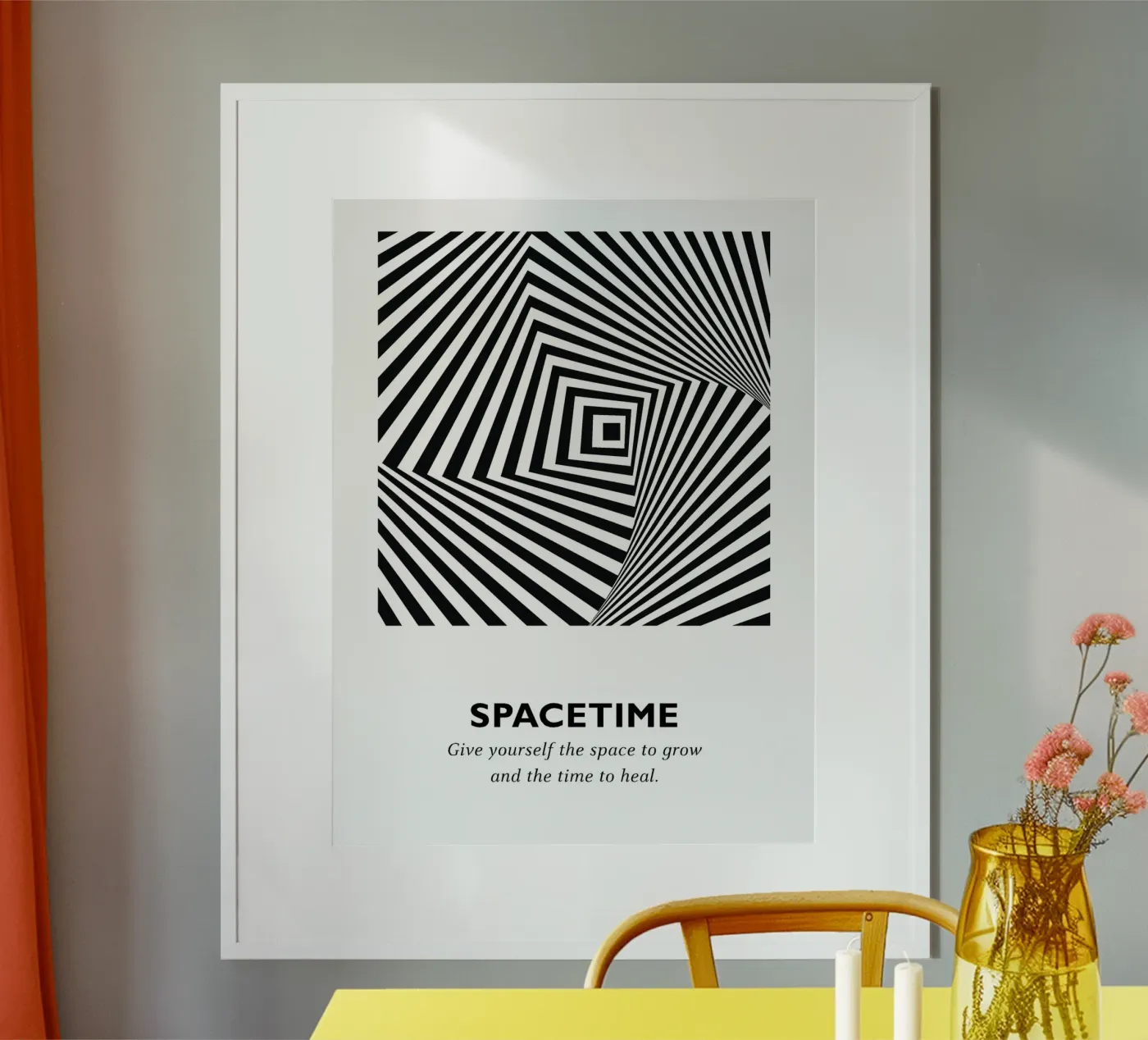 Spacetime poster da Meridian Design