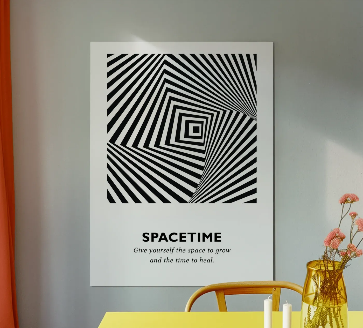 Spacetime poster da Meridian Design