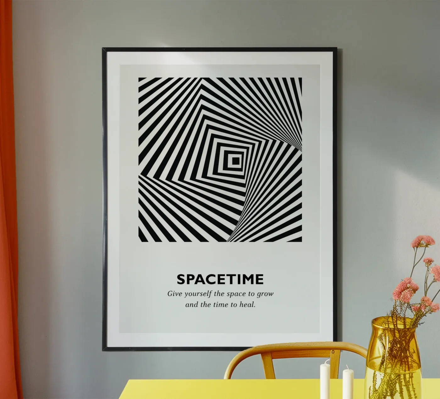 Spacetime poster da Meridian Design