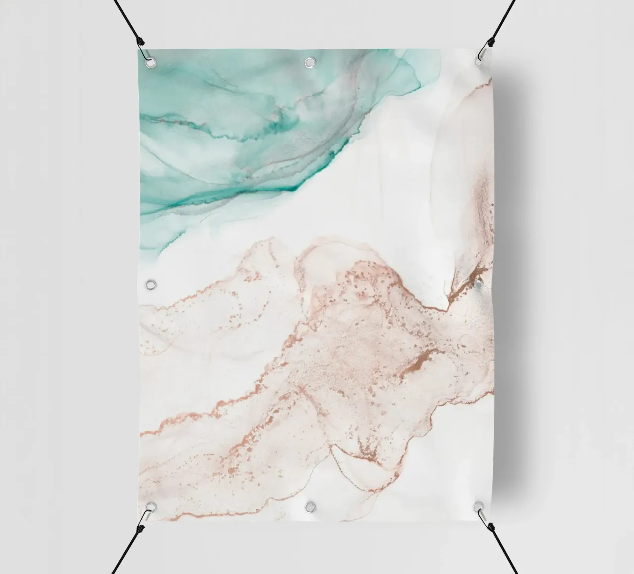 Sogno dell'acquerello - Colori tenui telo in pvc da Whole©