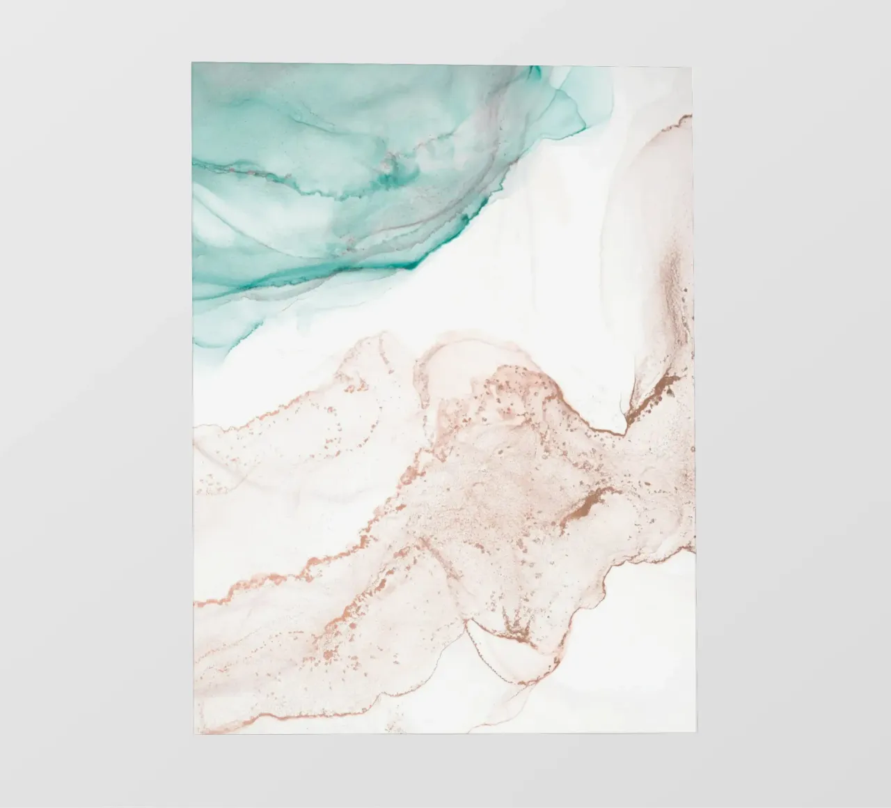 Sogno dell'acquerello - Colori tenui telo in pvc da Whole©