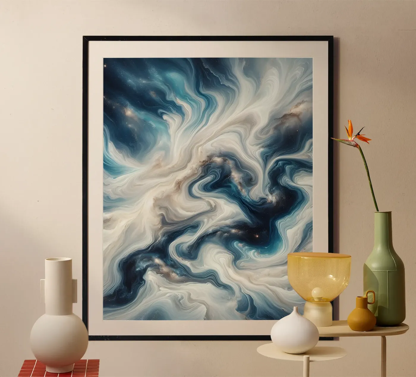 Nebula Flow poster by Kintsugi99