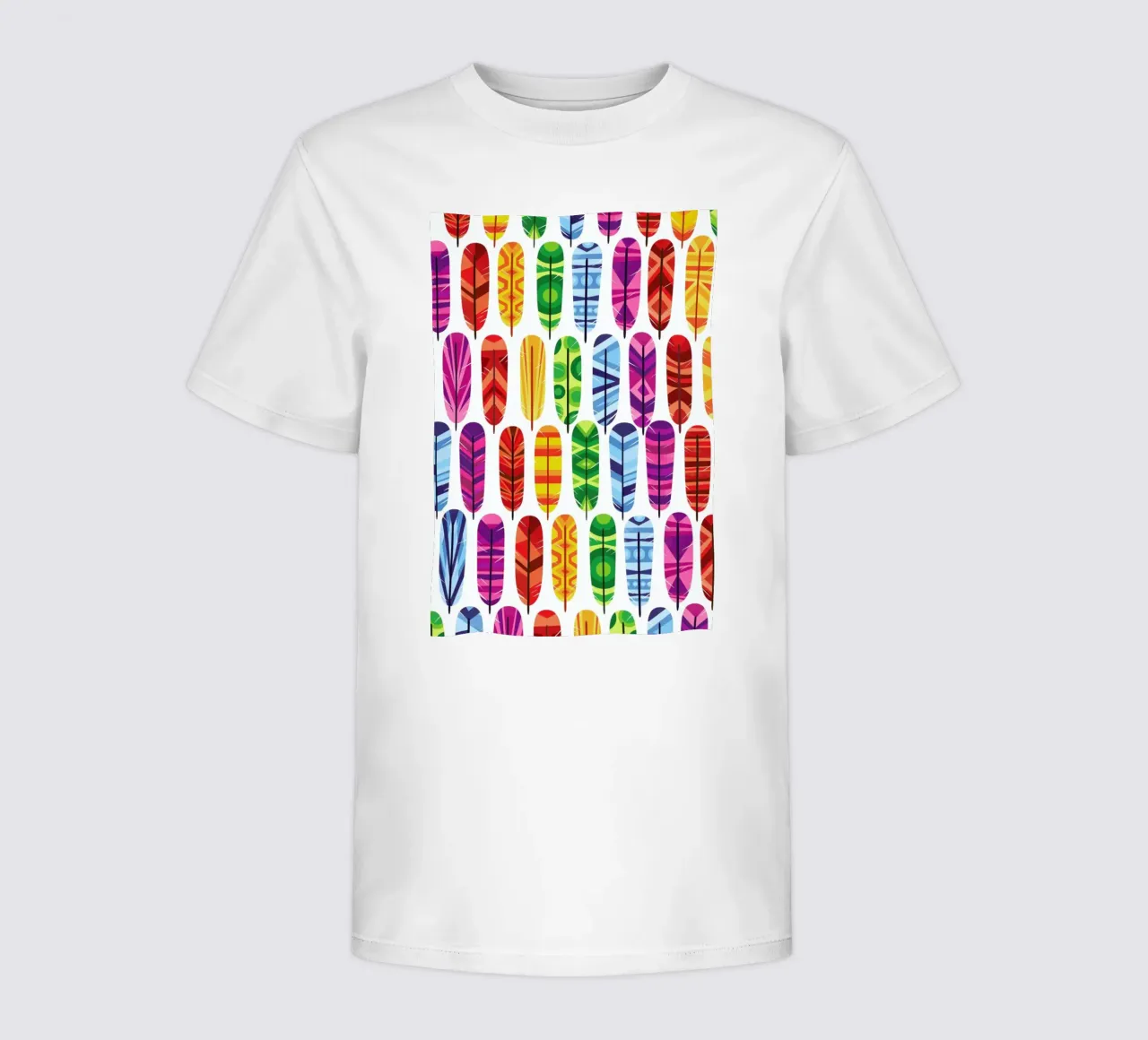 Feathers t-shirt bambini da Chris Wharton