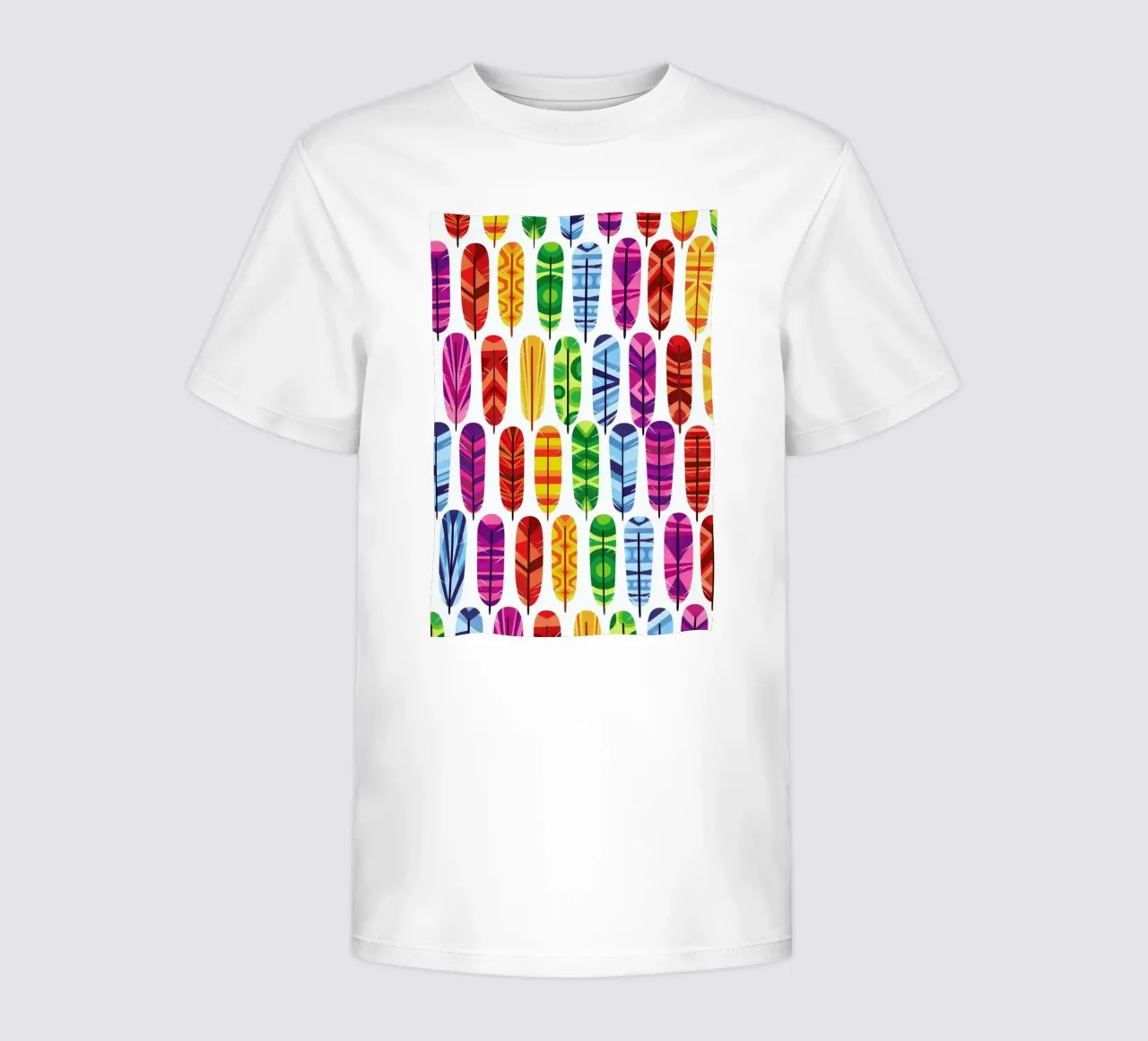 Feathers t-shirt bambini da Chris Wharton