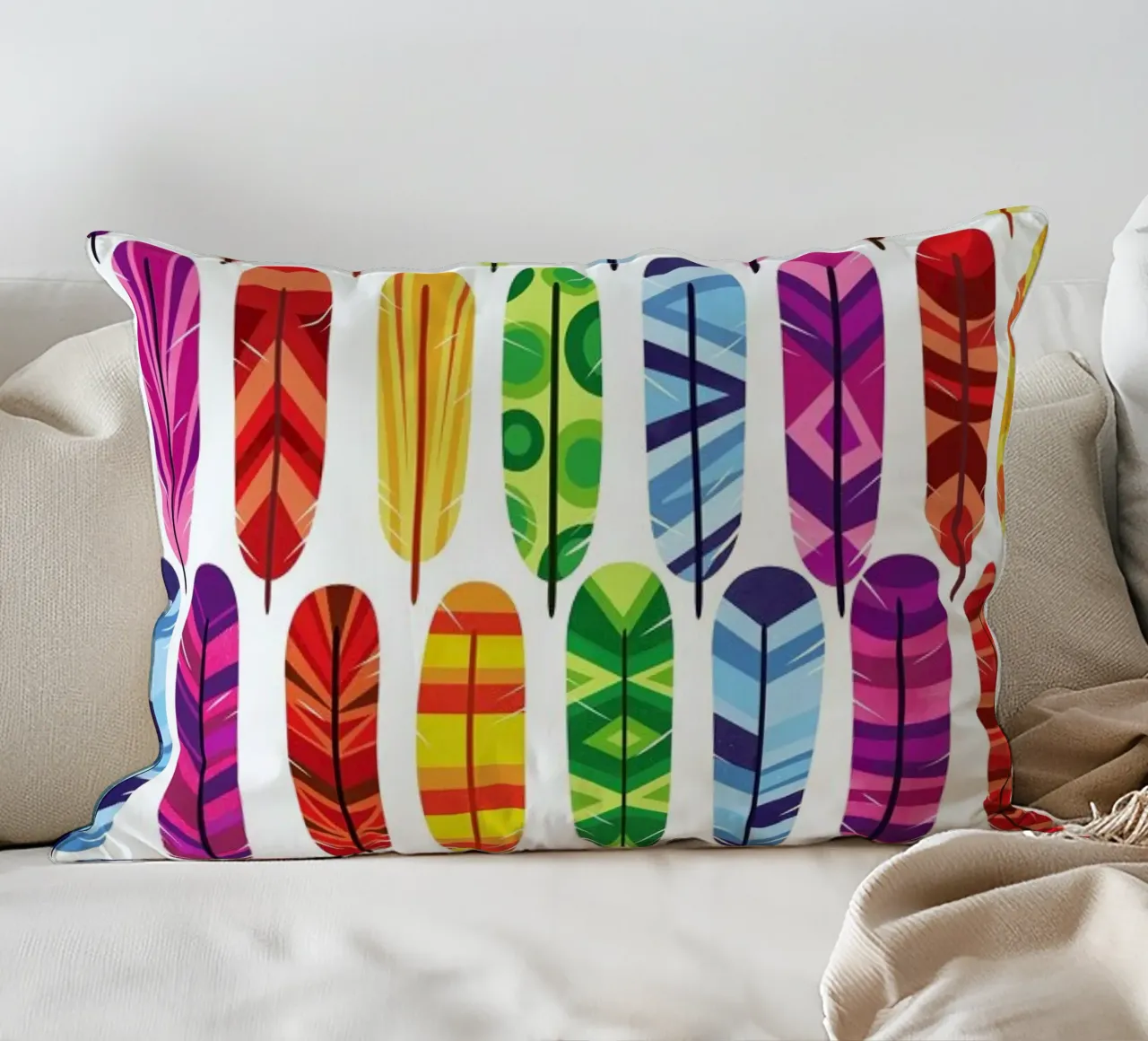 Feathers cuscino da Chris Wharton