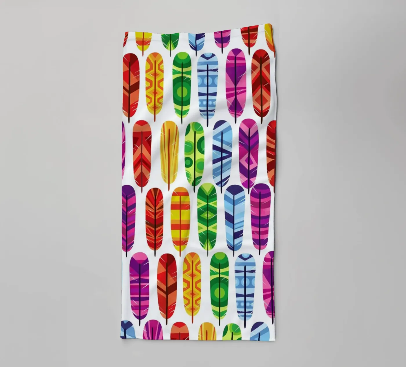 Feathers badhanddoek van Chris Wharton