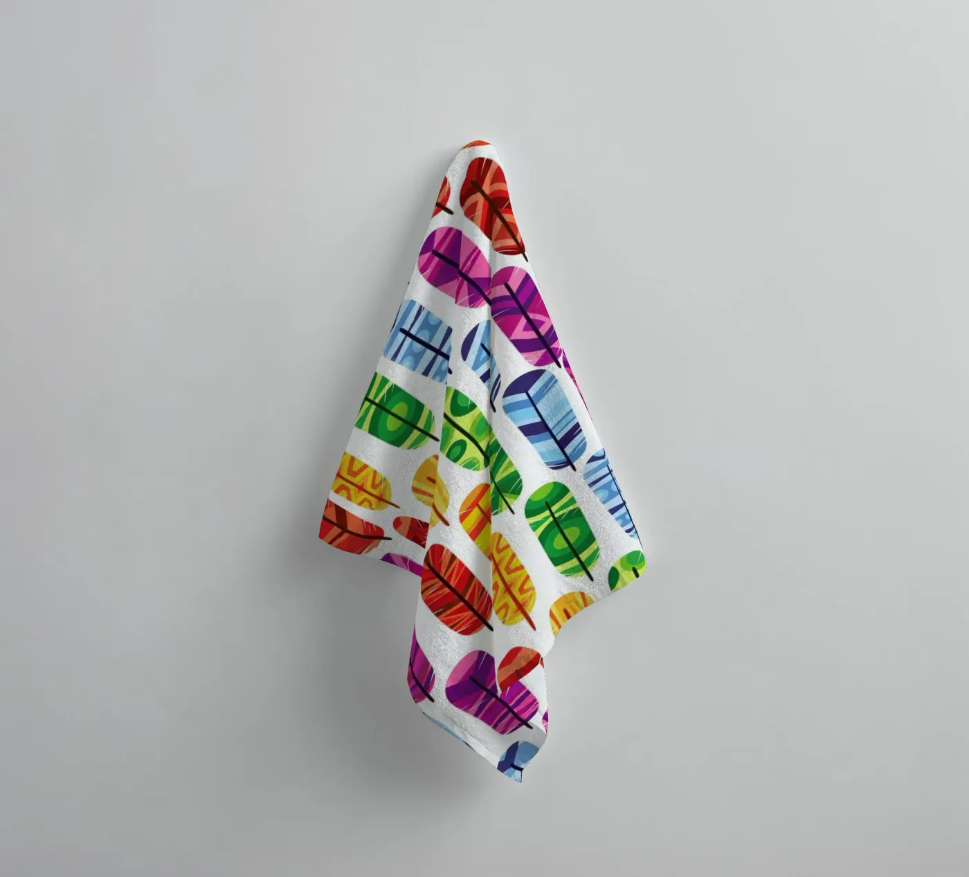 Feathers badhanddoek van Chris Wharton