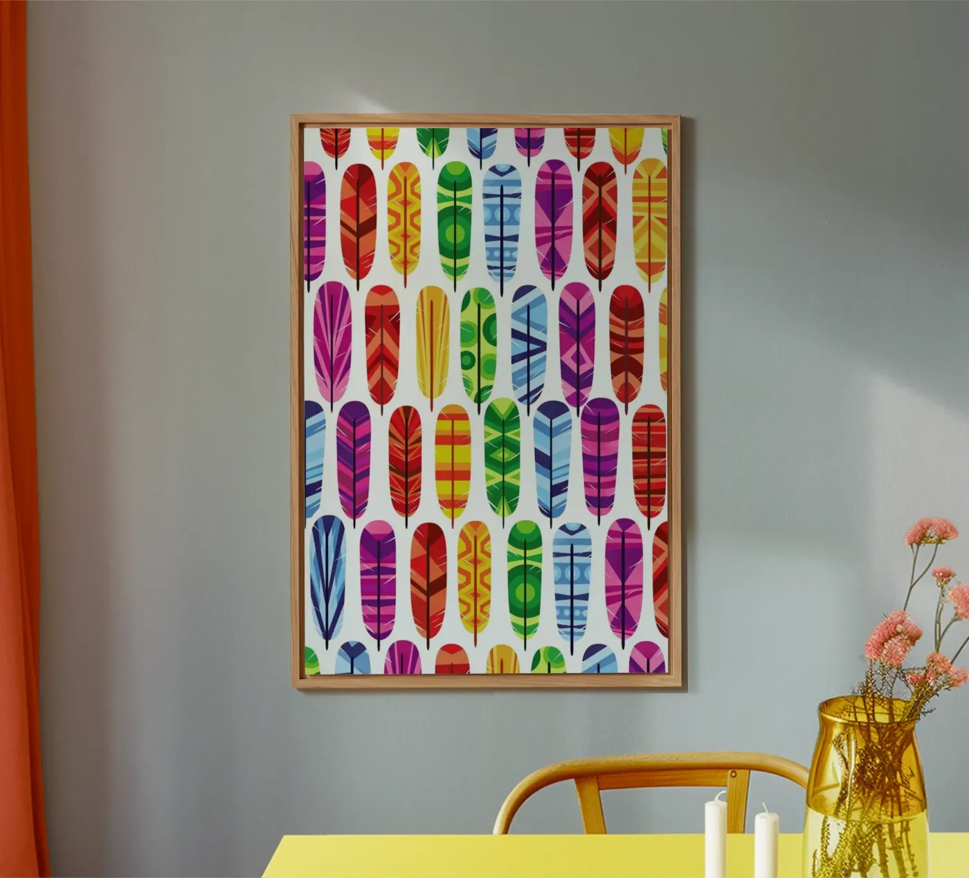 Feathers forex plate by Chris Wharton