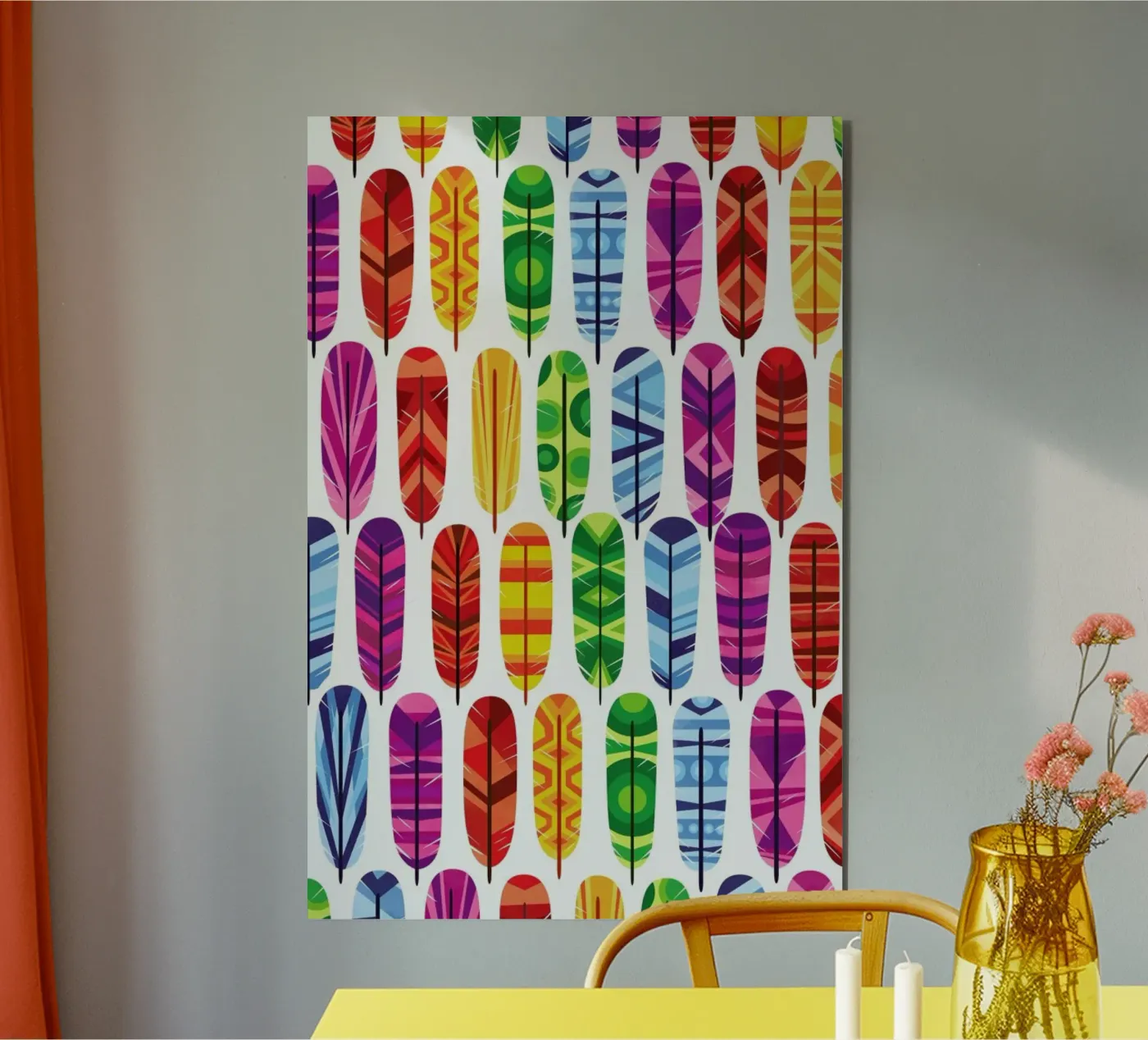 Feathers forex plate by Chris Wharton