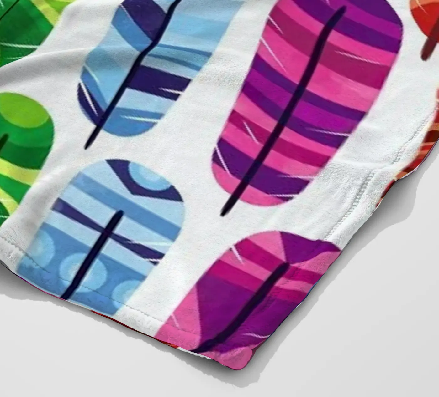 Feathers fleecedeken van Chris Wharton