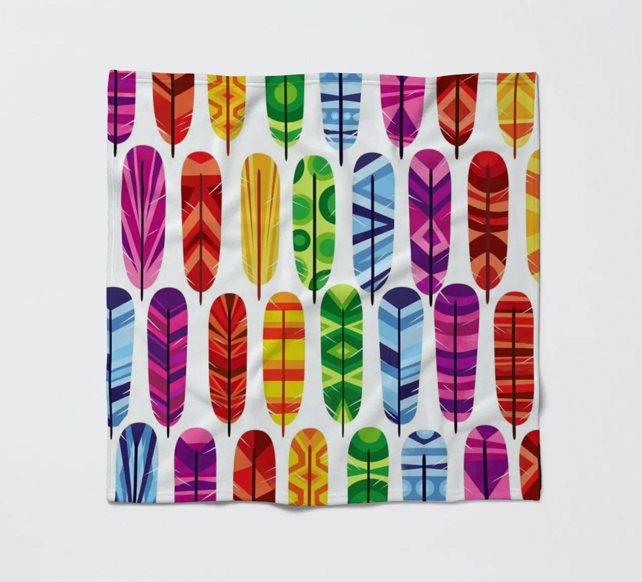 Feathers Fleecedecke von Chris Wharton