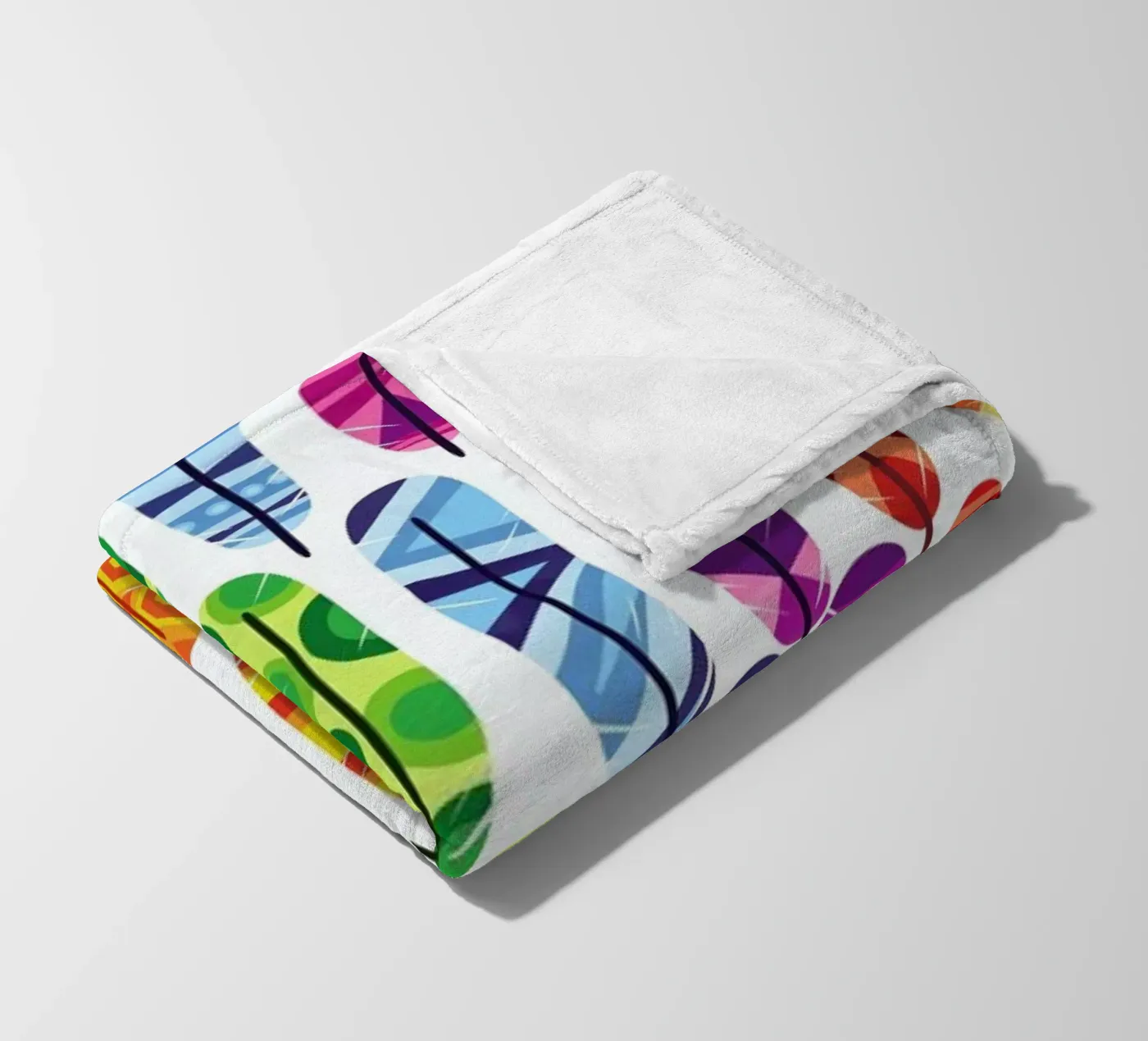 Feathers fleecedeken van Chris Wharton