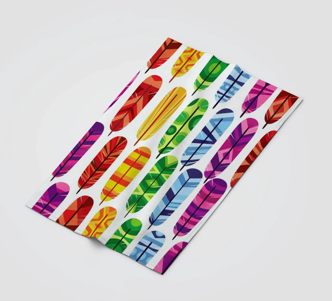 Feathers fleecedeken van Chris Wharton