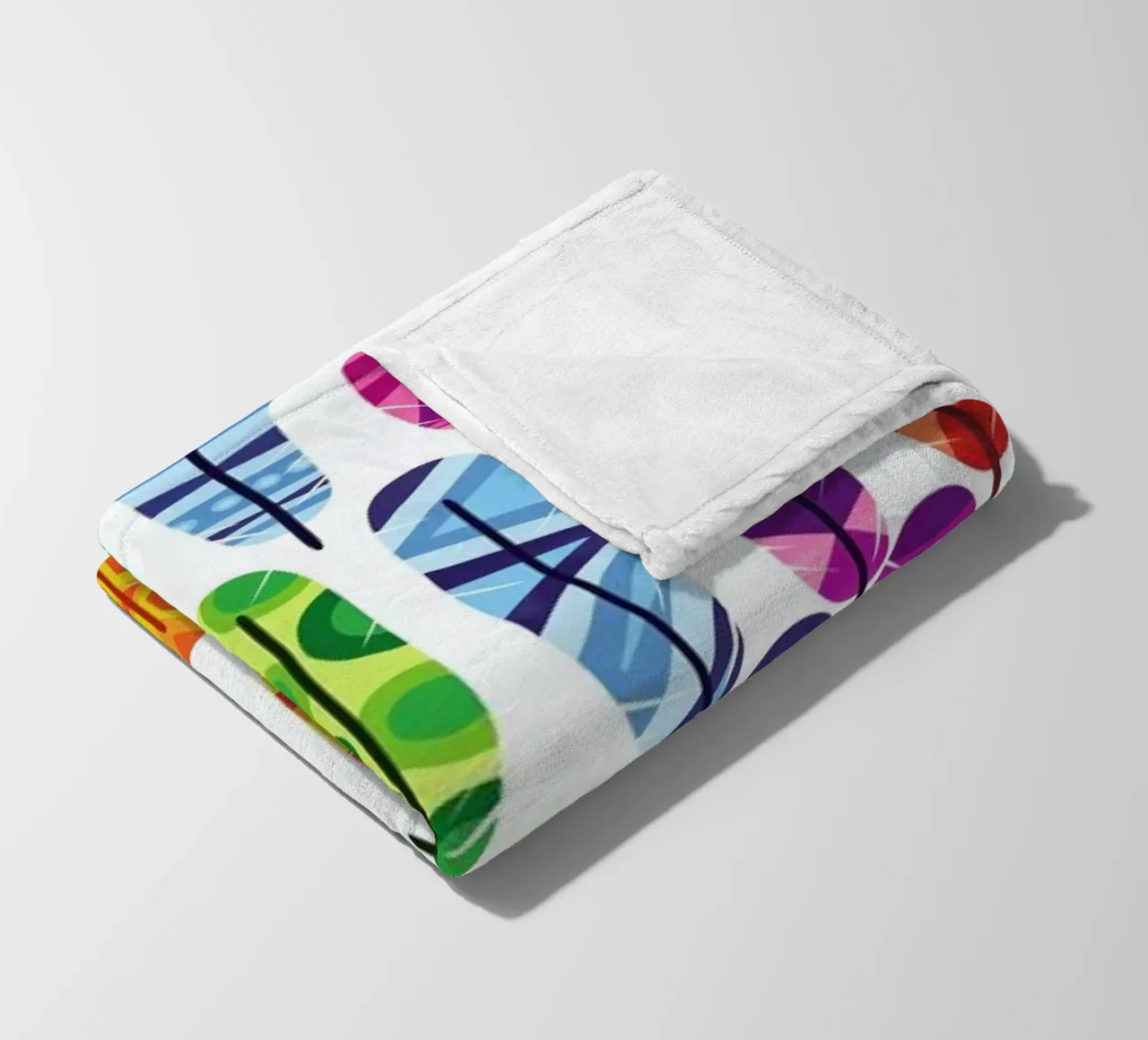 Feathers Fleecedecke von Chris Wharton