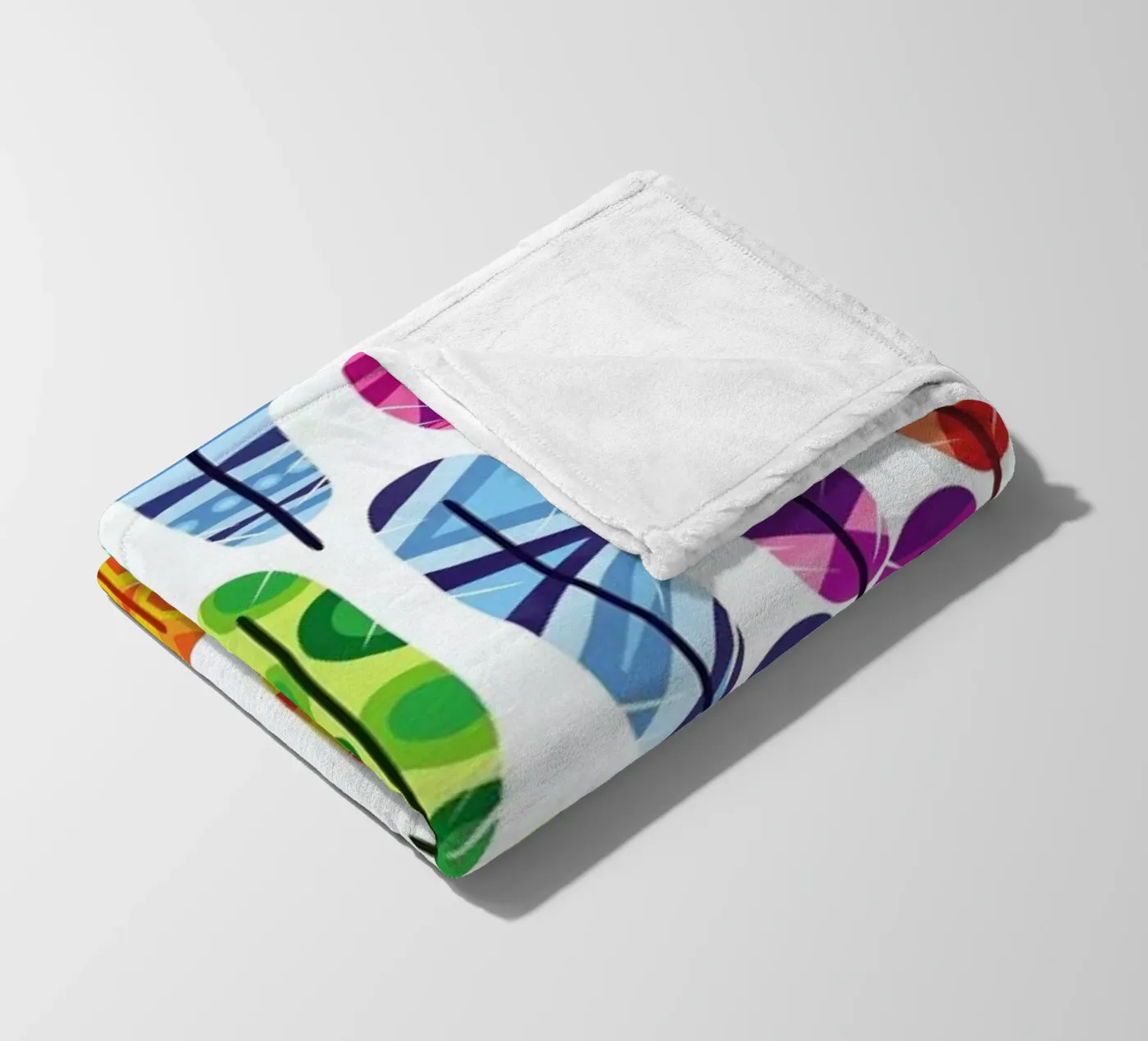 Feathers fleecedeken van Chris Wharton