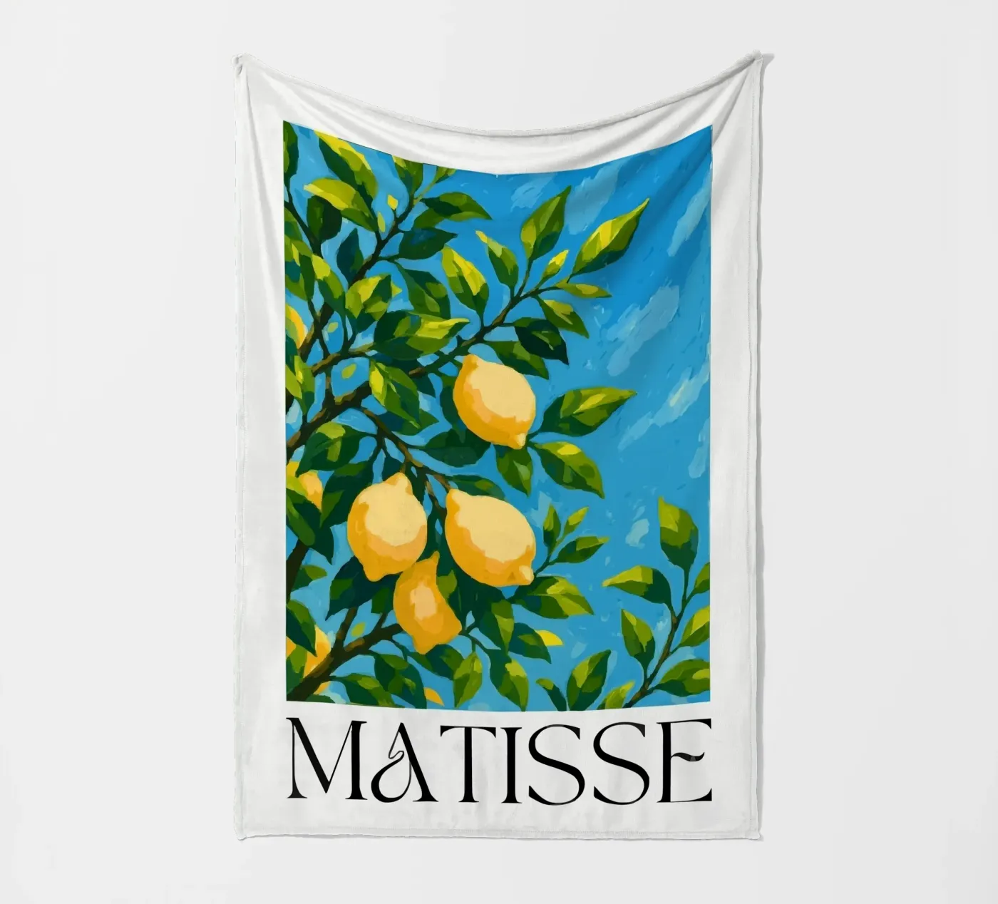 lemon a tree Fleecedecke von Pillips Studio