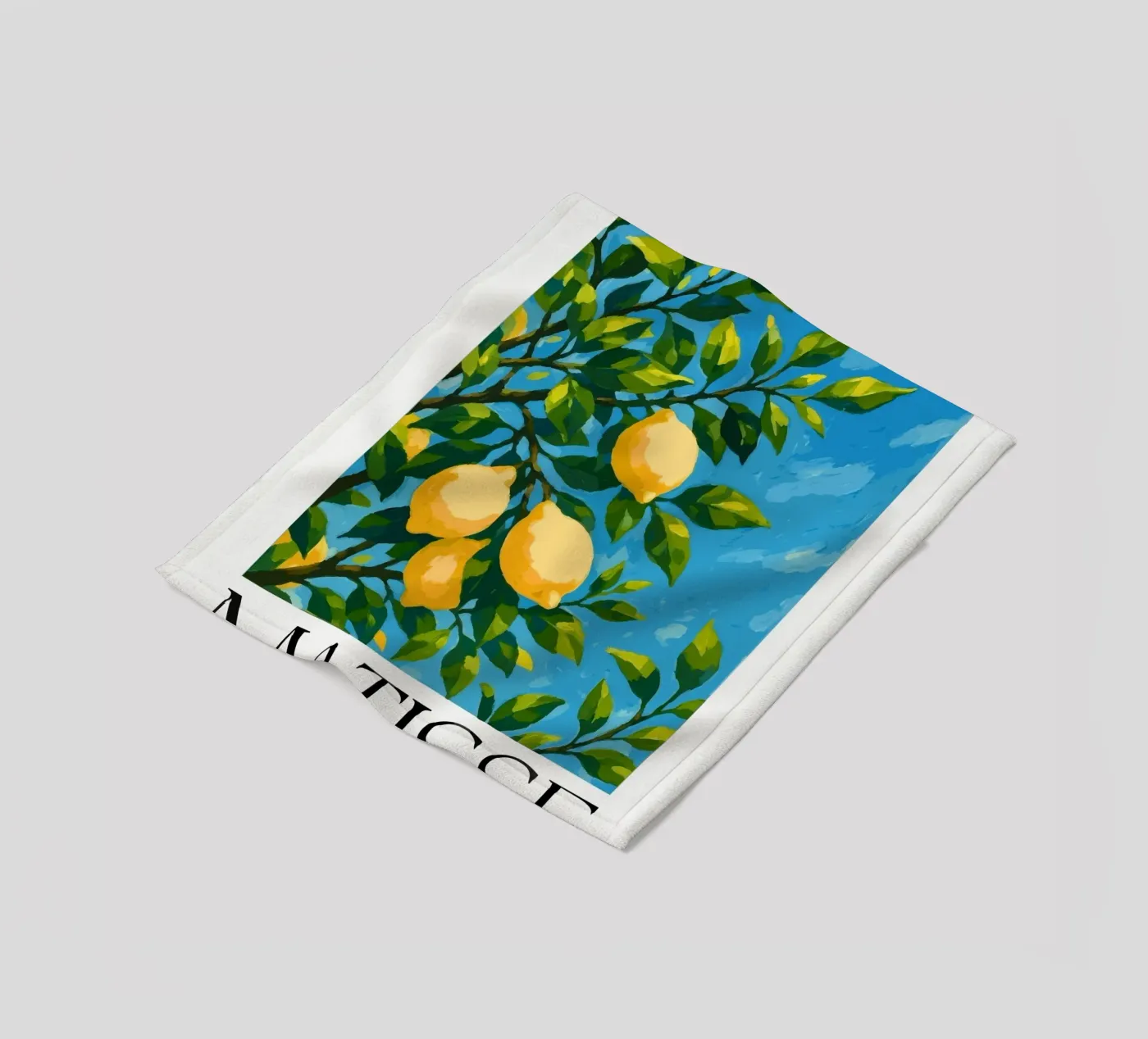 lemon a tree Fleecedecke von Pillips Studio