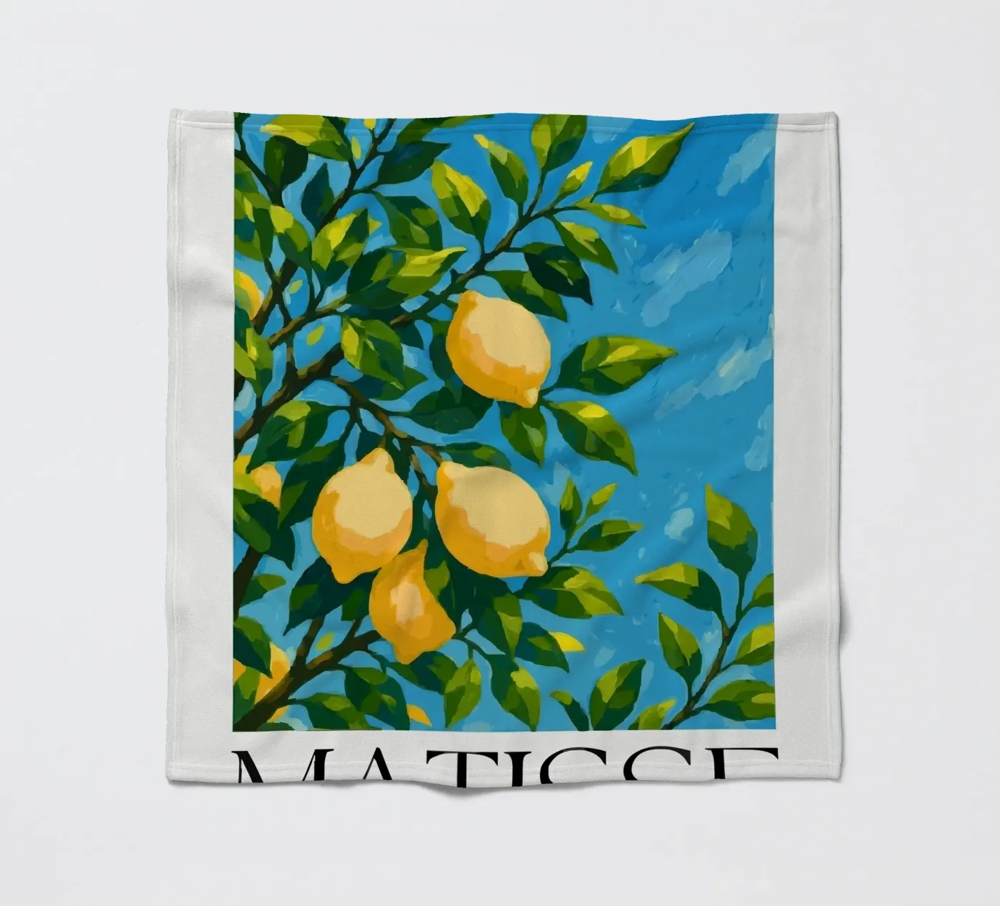 lemon a tree Fleecedecke von Pillips Studio