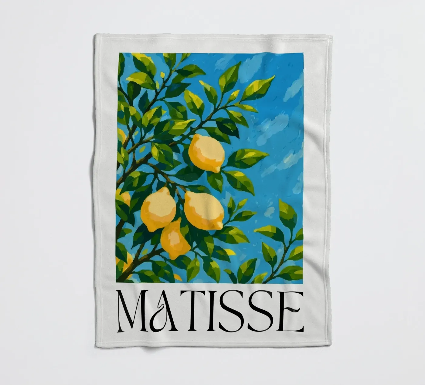 lemon a tree Fleecedecke von Pillips Studio