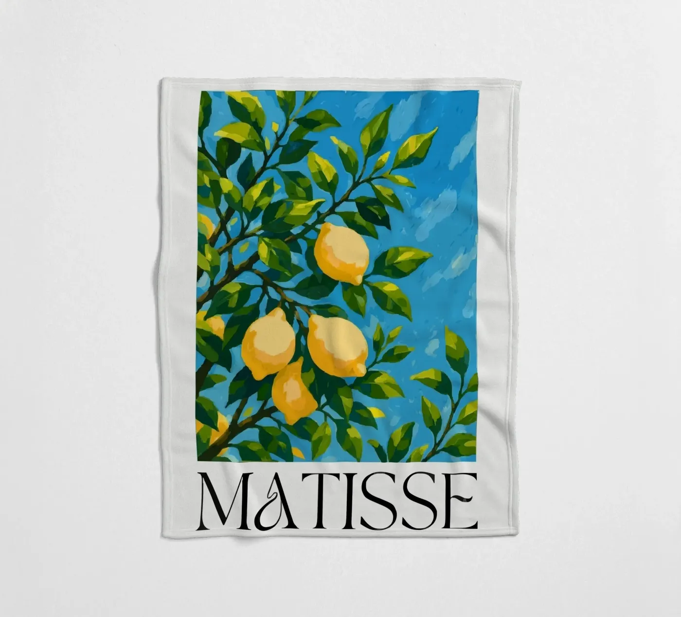 lemon a tree Fleecedecke von Pillips Studio