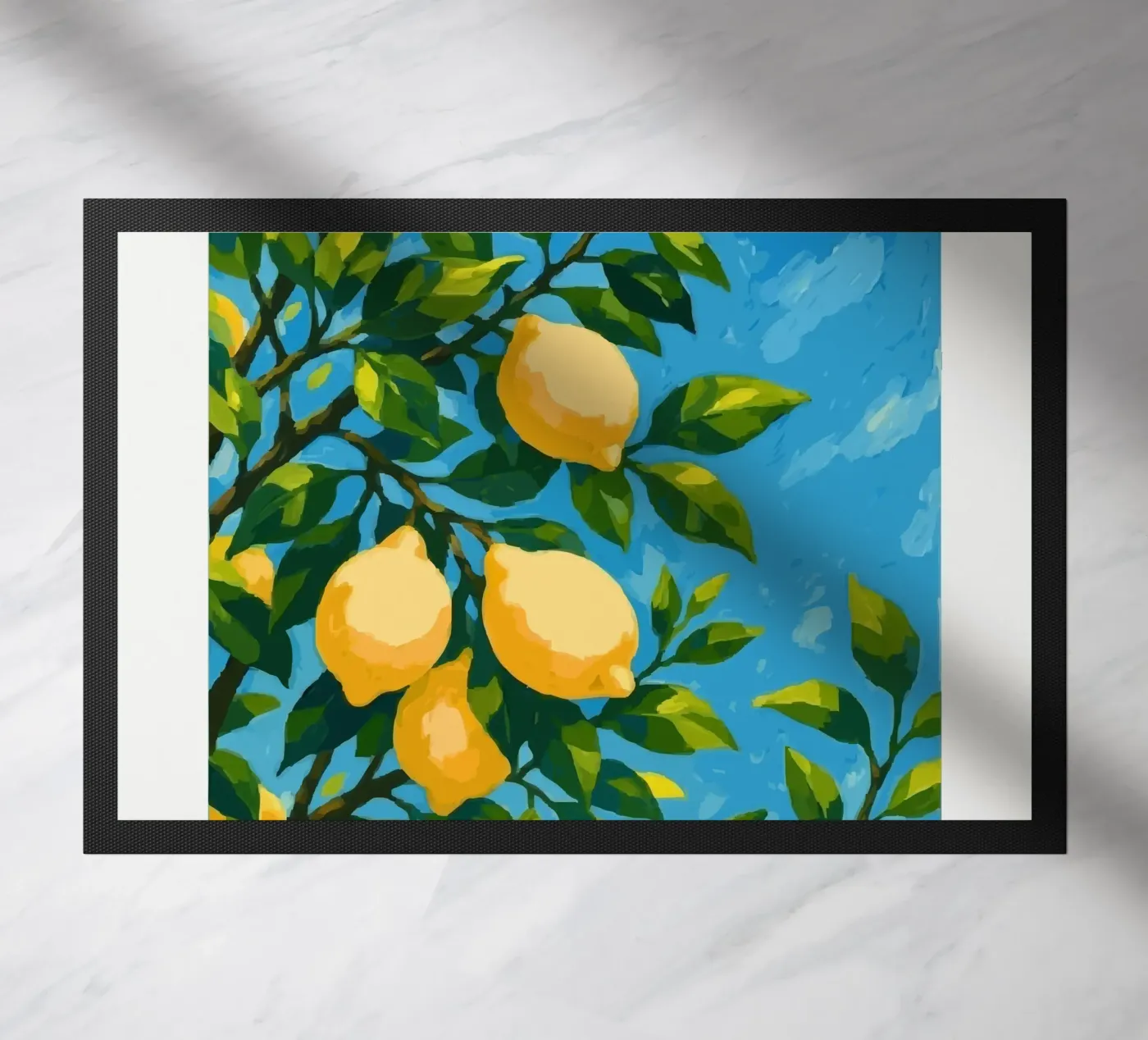 lemon a tree doormat by Pillips Studio