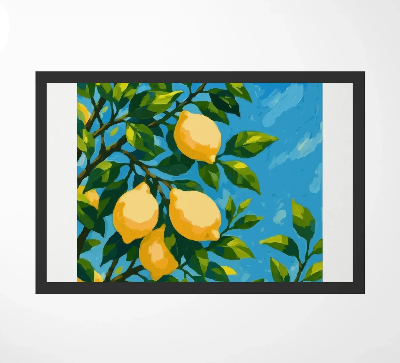 lemon a tree doormat by Pillips Studio