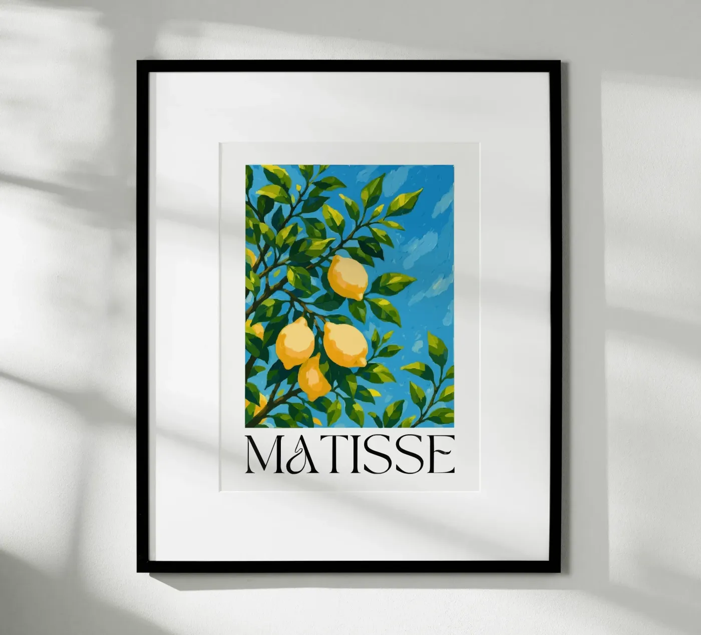 lemon a tree poster by Pillips Studio