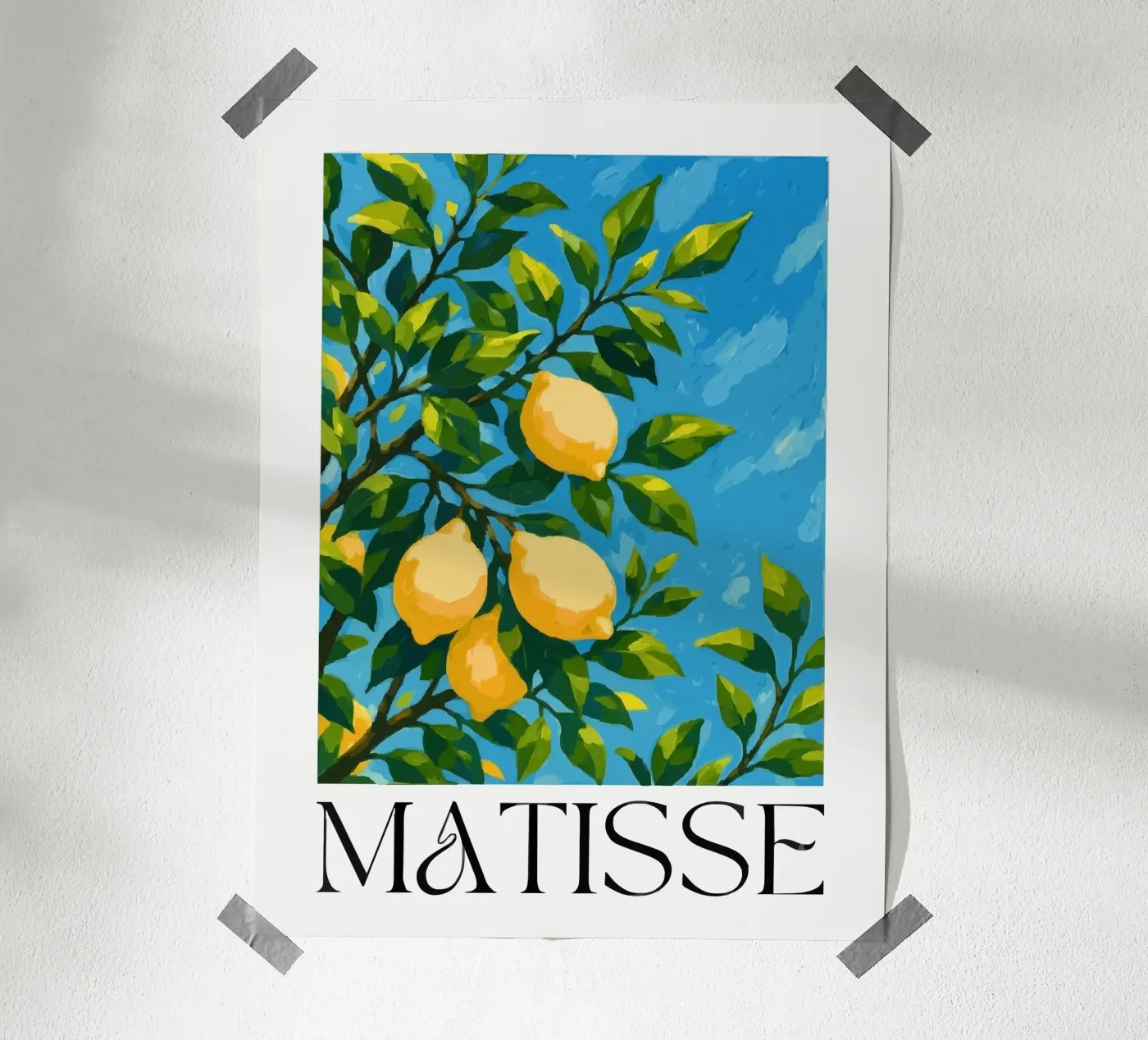 lemon a tree poster by Pillips Studio