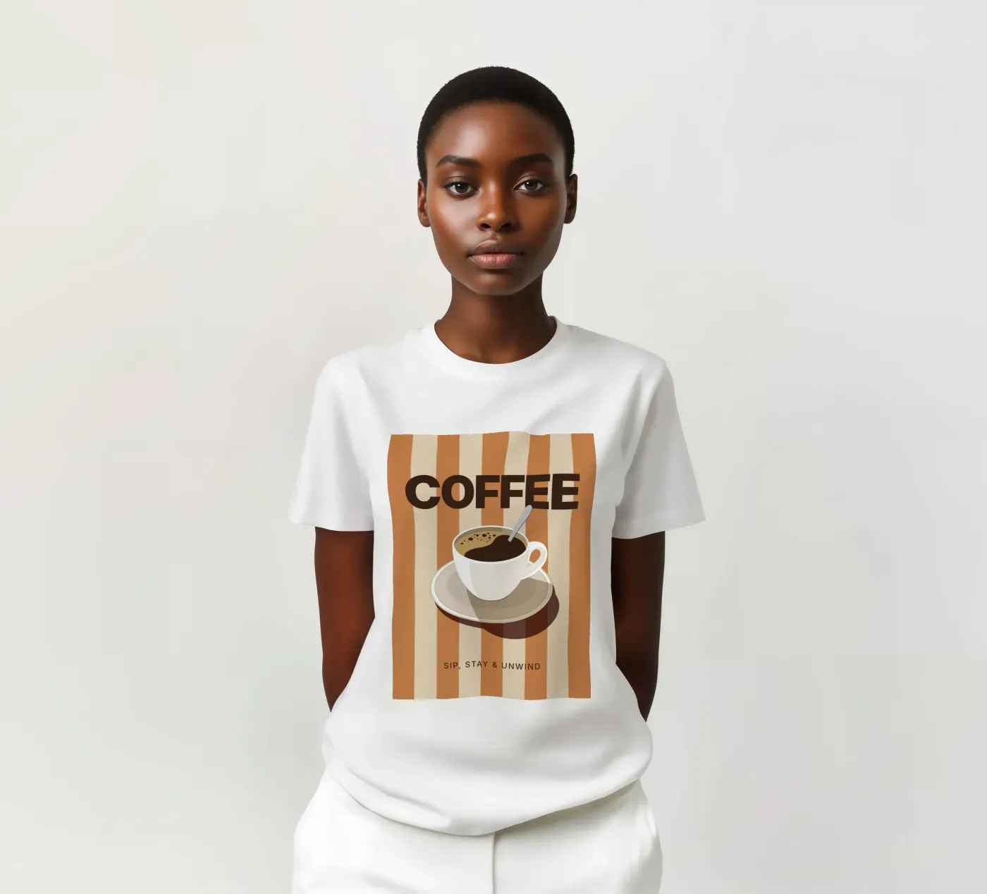 Caffè t-shirt da Tamsen Design
