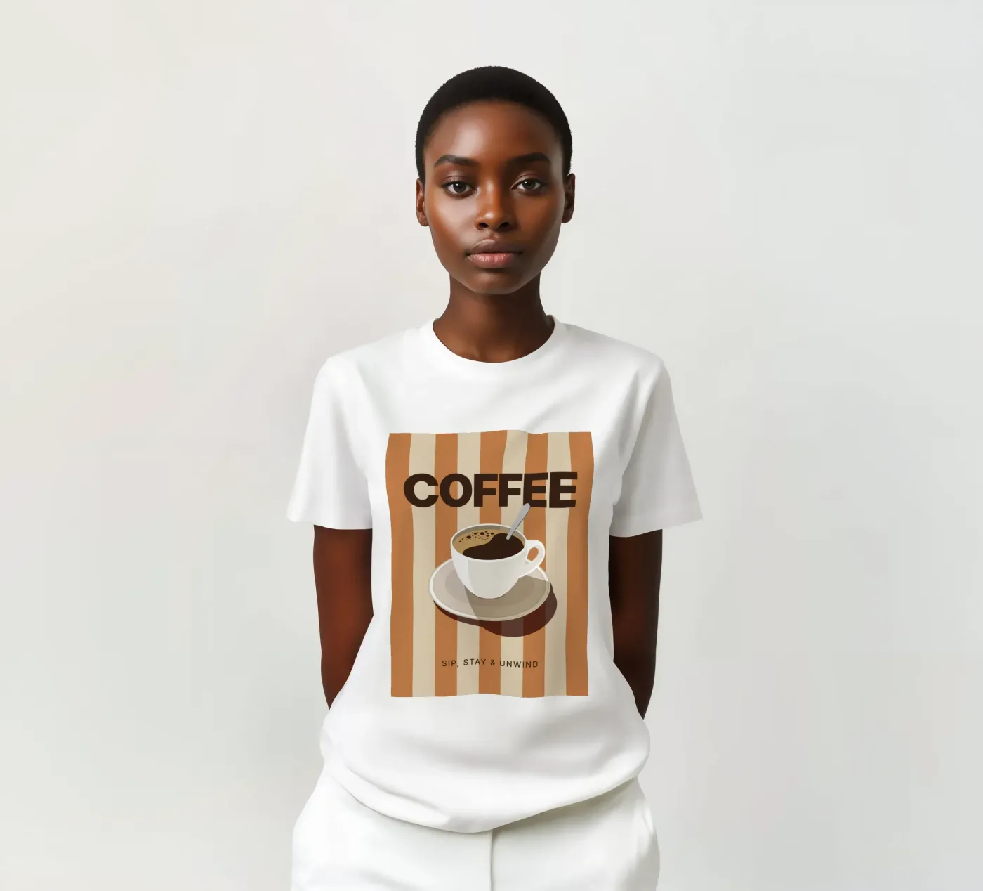 Caffè t-shirt da Tamsen Design