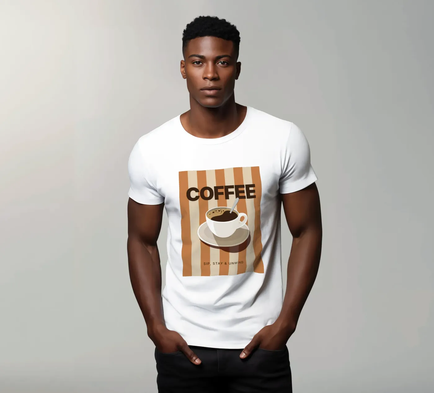 Caffè t-shirt da Tamsen Design