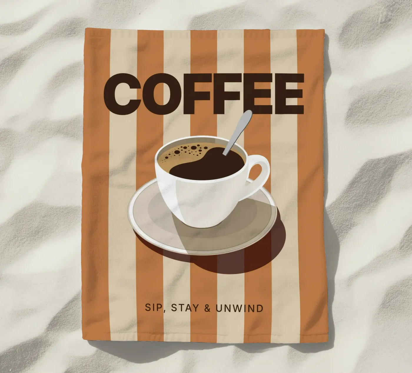 Caffè telo mare da Tamsen Design