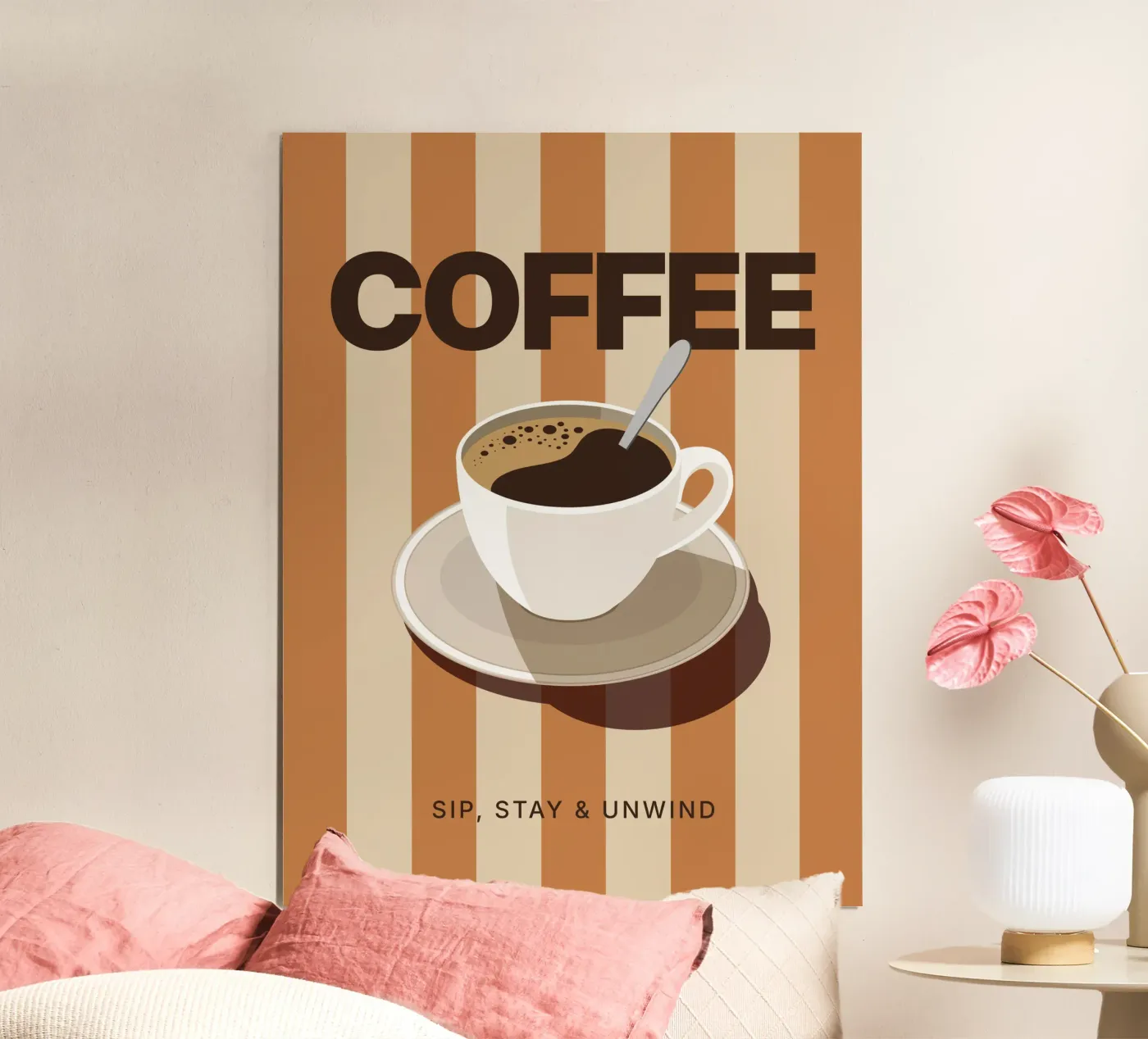 Kaffee Poster von Tamsen Design