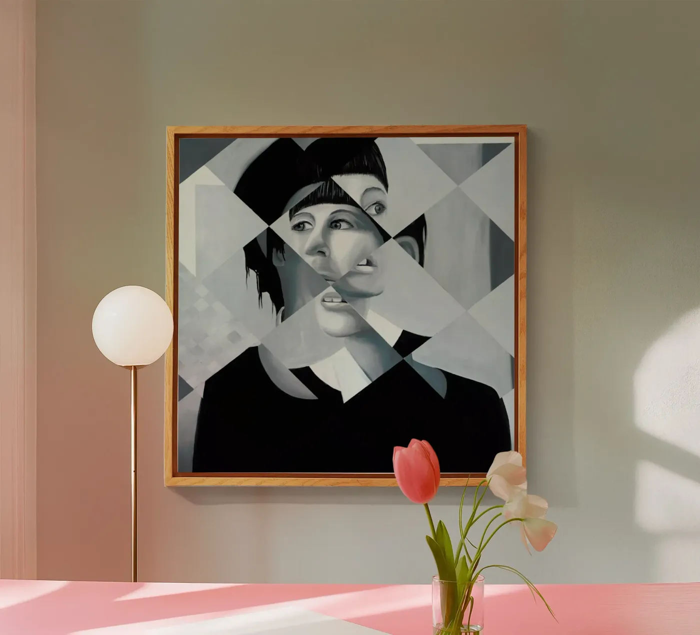 Sarah plexiglass da Allison Chaplin