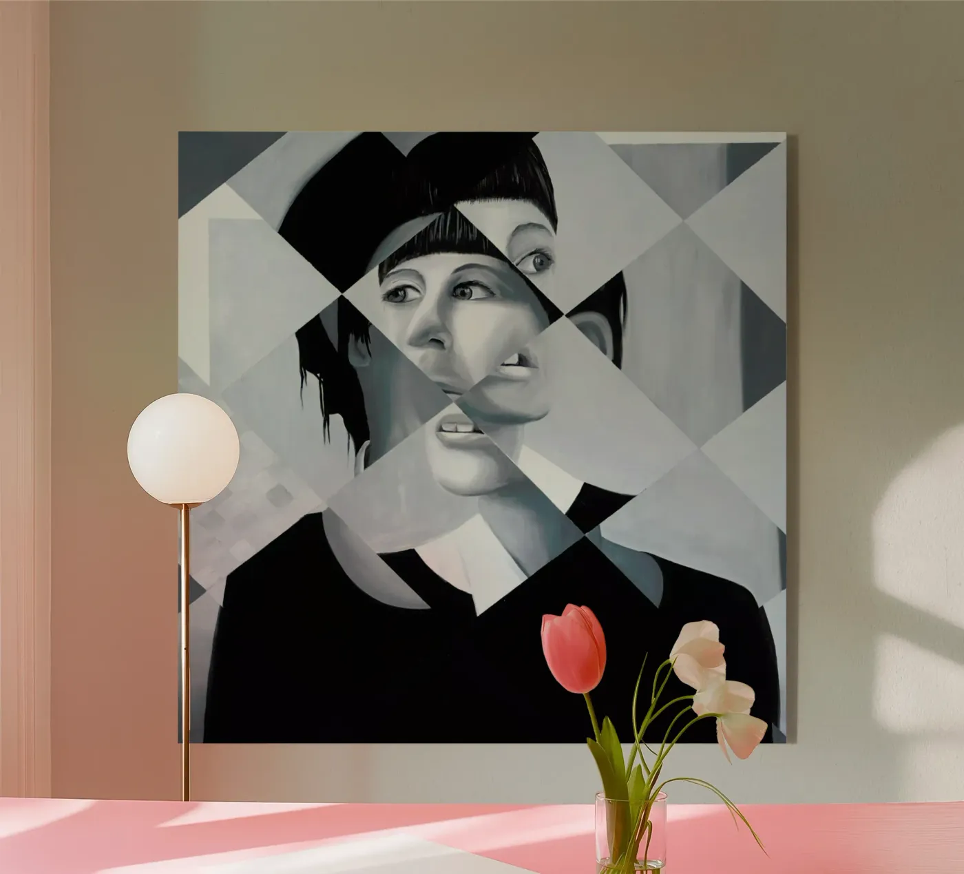 Sarah plexiglass da Allison Chaplin