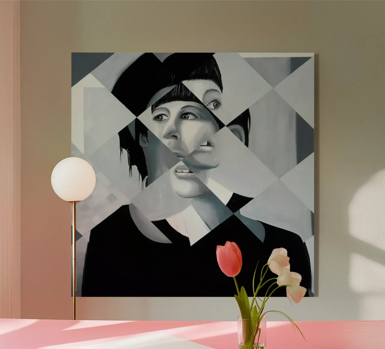 Sarah plexiglass da Allison Chaplin