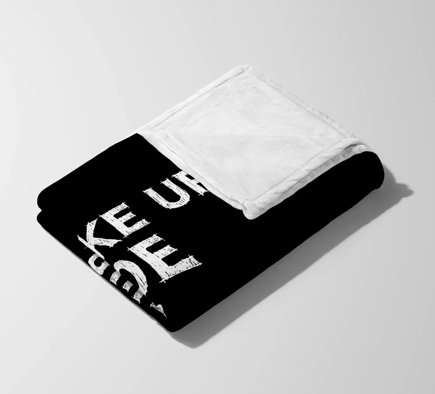 Wake up. Code. Eat. Sleep. Repeat. Fleecedecke von Happy Eagle