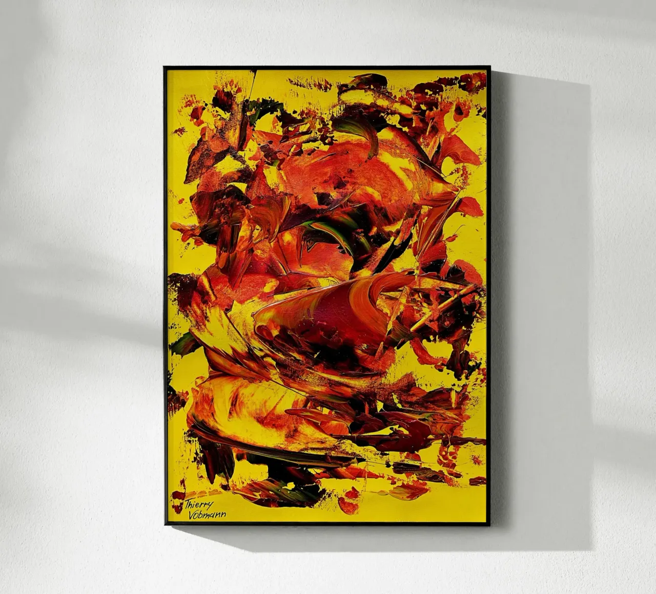 IDEAL GIFT 25 plexiglass da Thierry Vobmann Abstract painting