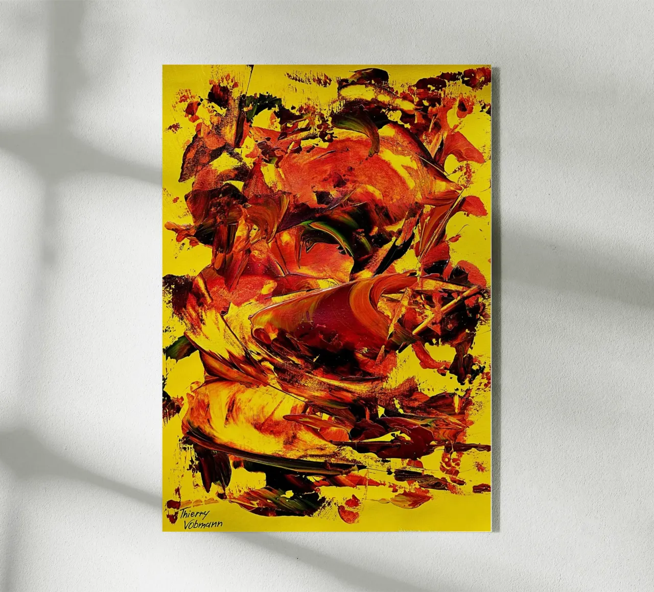 IDEAL GIFT 25 plexiglass da Thierry Vobmann Abstract painting