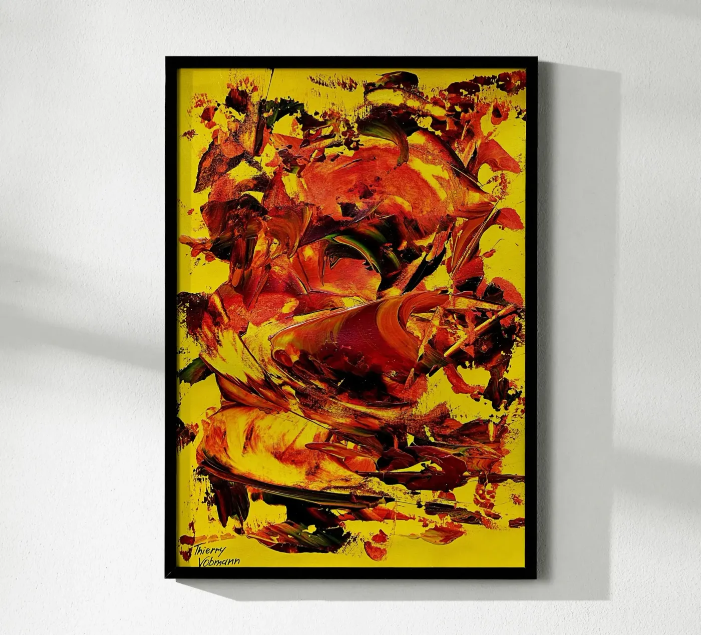 IDEAL GIFT 25 poster da Thierry Vobmann Abstract painting
