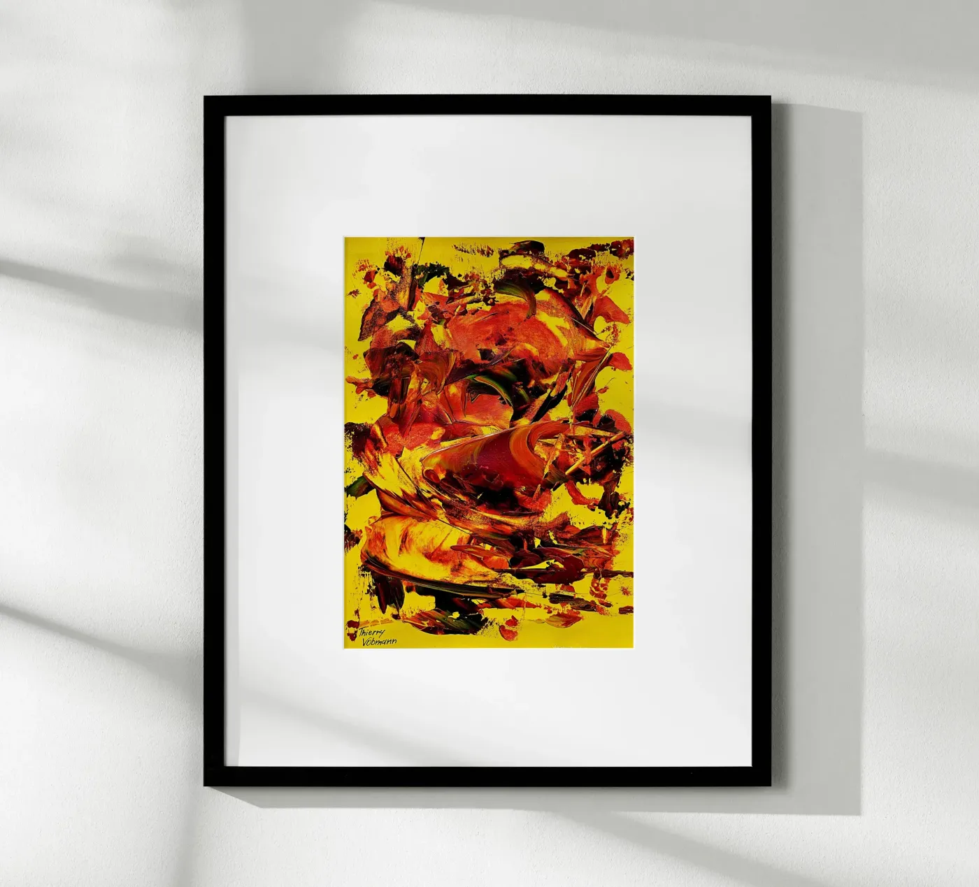 IDEAL GIFT 25 poster da Thierry Vobmann Abstract painting