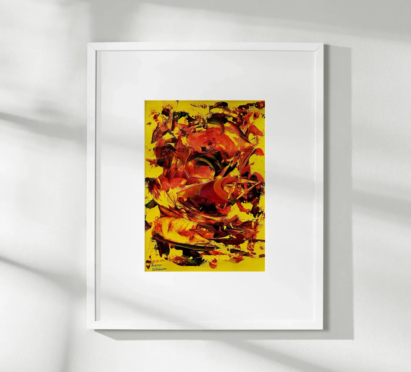 IDEAL GIFT 25 poster da Thierry Vobmann Abstract painting