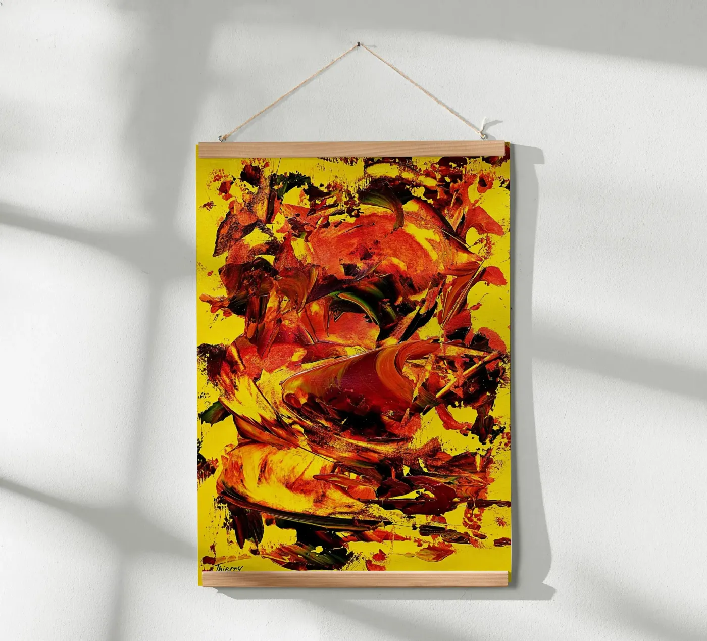 IDEAL GIFT 25 poster da Thierry Vobmann Abstract painting